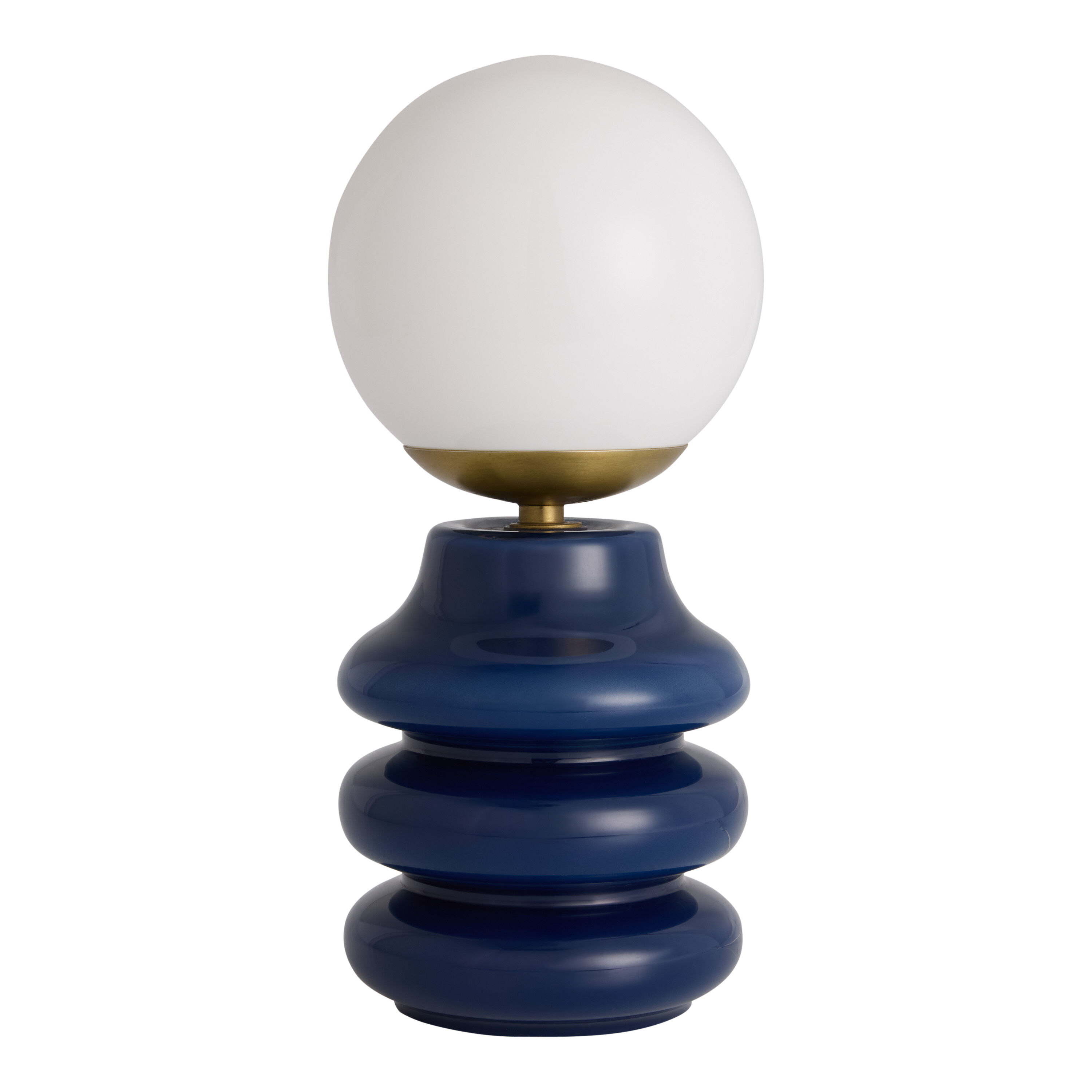 Indigo blue lamps top