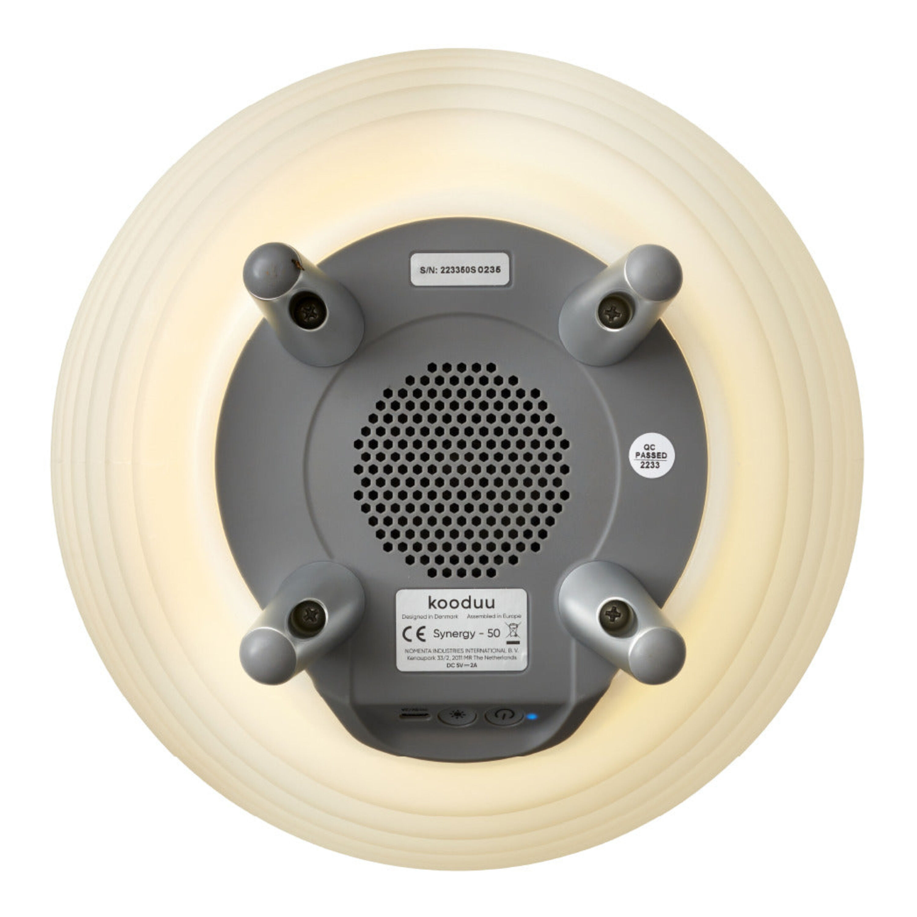 Kooduu Synergy Dimmable LED Wine Bottle Holder Speaker Lamp image number 3