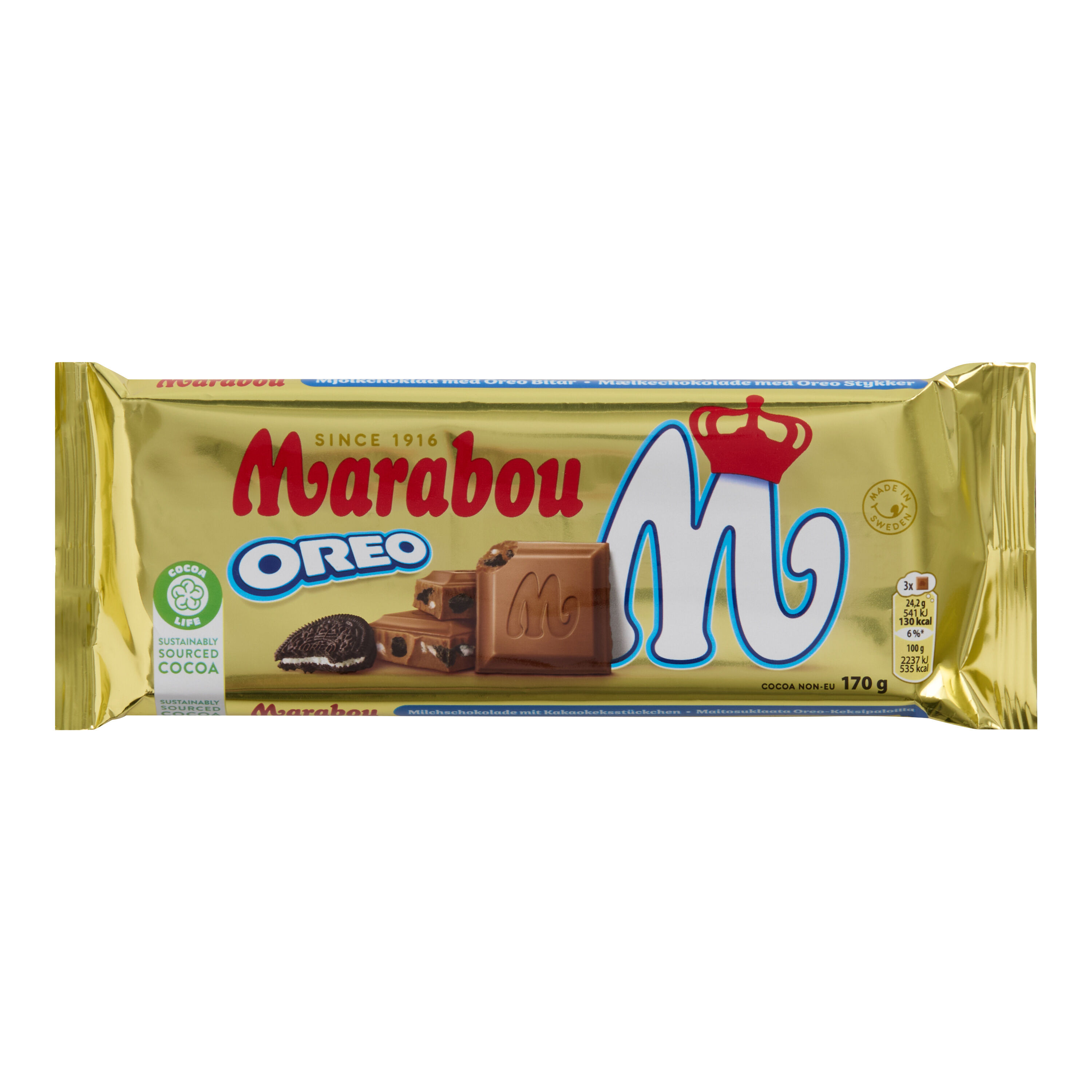 Marabou King Size Oreo Milk Chocolate Bar image number 0