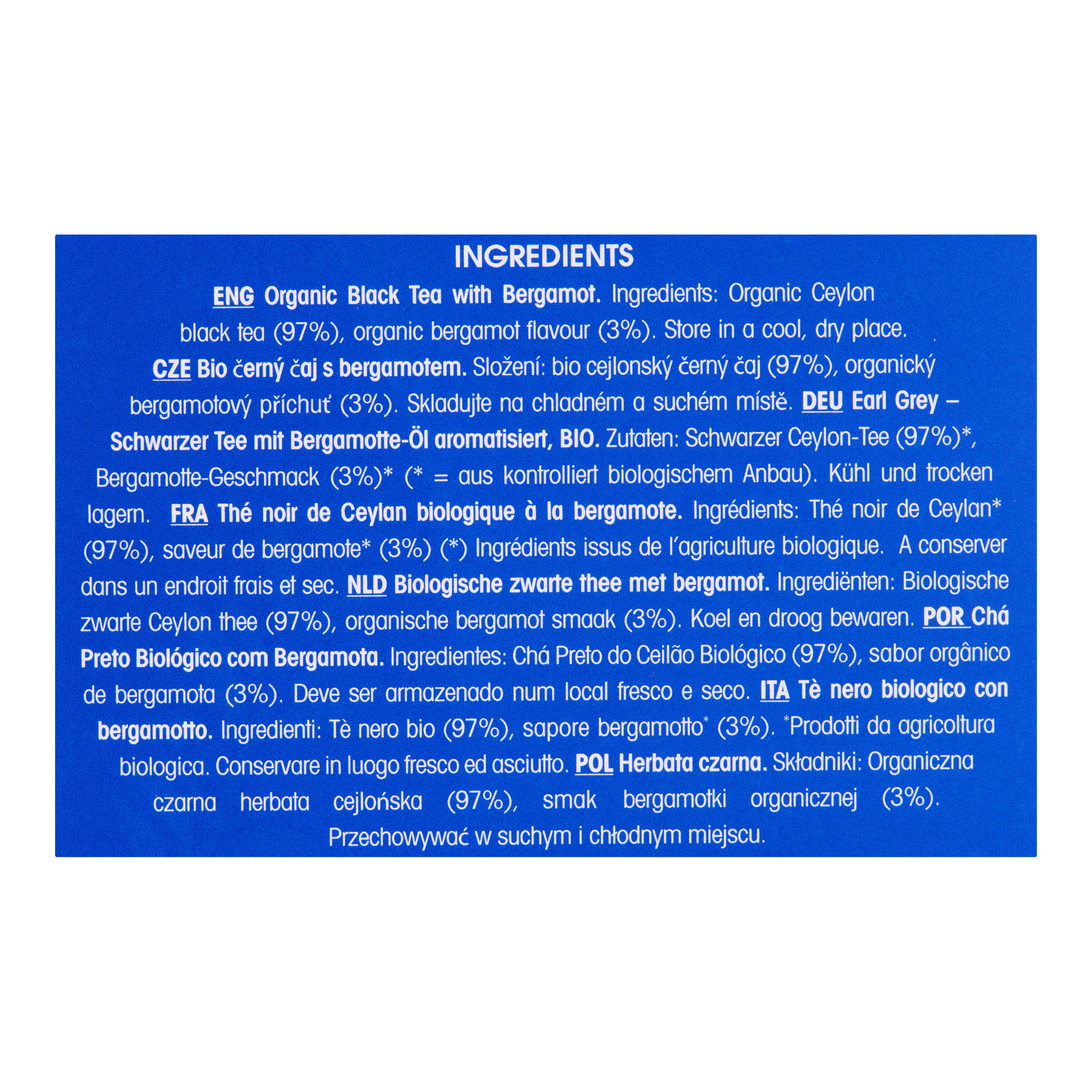 English Tea Shop Organic Earl Grey Loose Leaf Tea image number 1