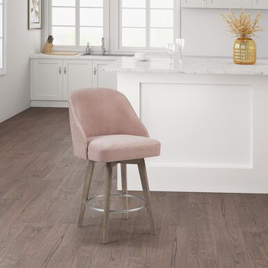 Janine Upholstered Swivel Counter Stool Janine Upholstered Swivel Counter Stool
