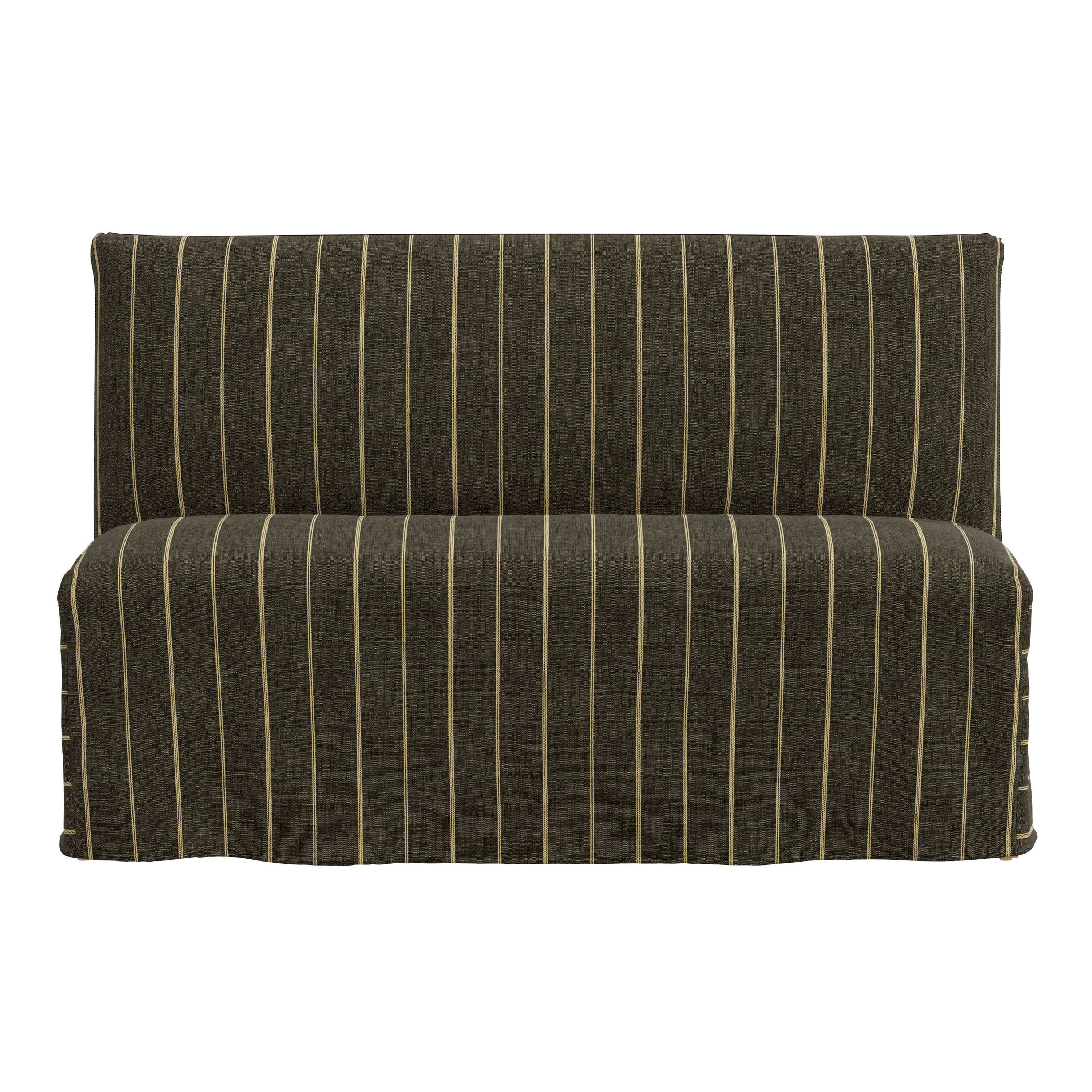Landon Print Slipcover Banquette Dining Bench image number 1