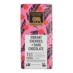 Endangered Species Cherry Dark Chocolate Bar