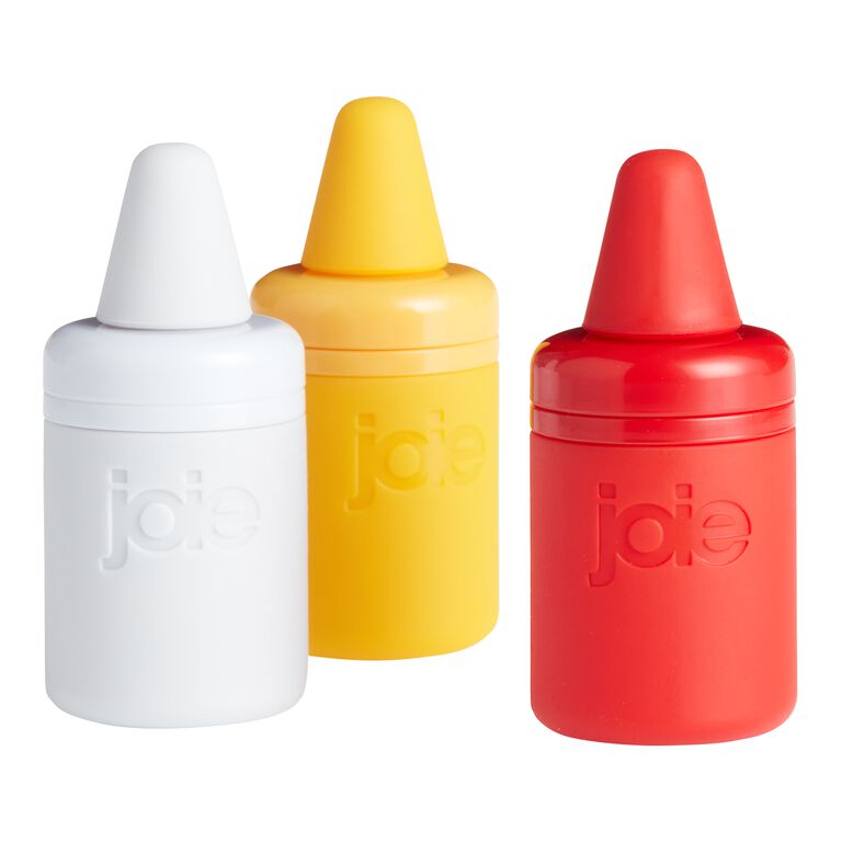 Joie Mini Condiment Squeeze Bottles 3 Pack