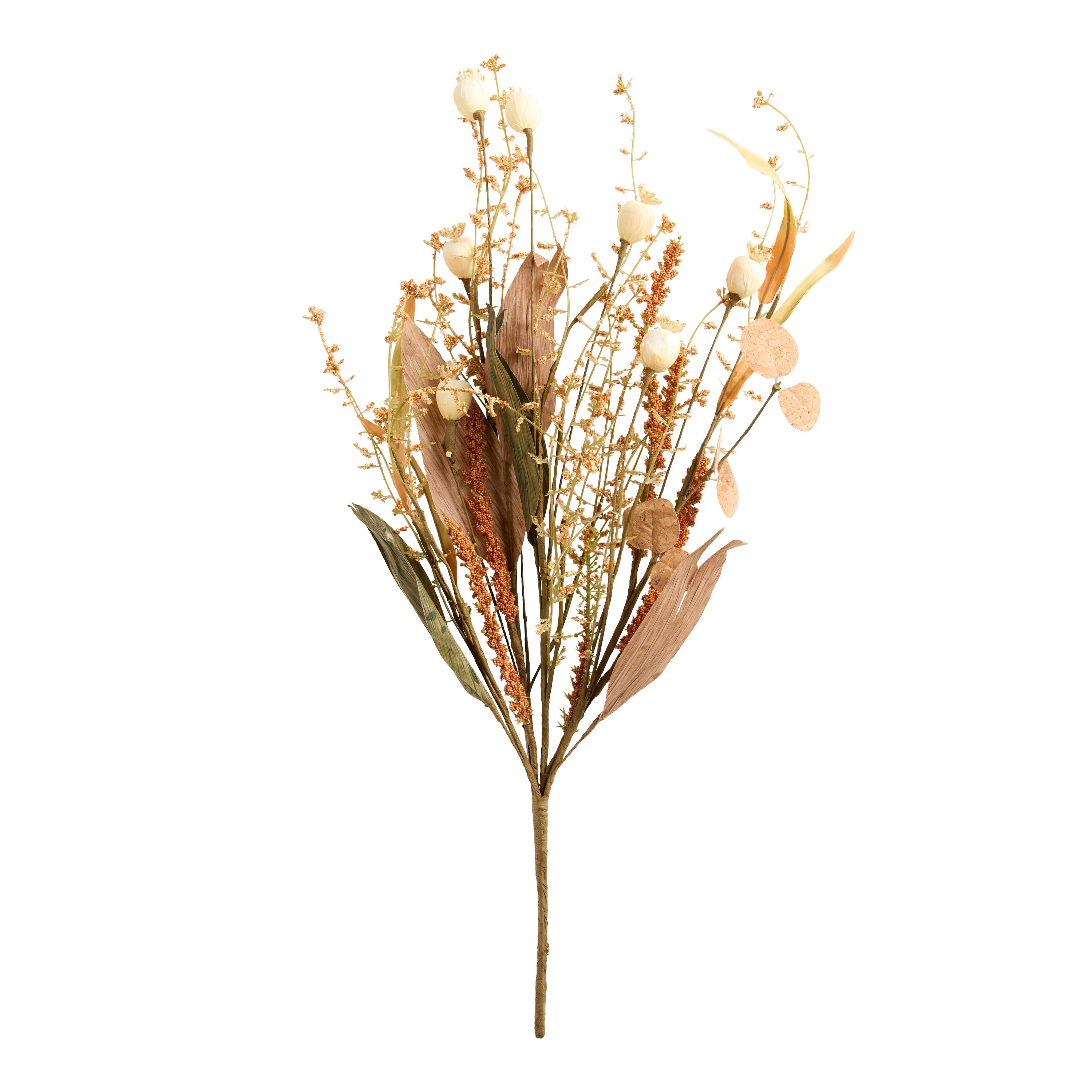 Faux Autumn Field Botanical Spray image number 0