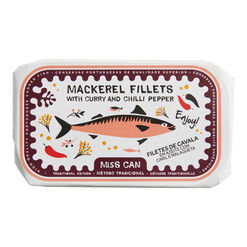 Miss Can Mackerel in Olive Oil with Curry