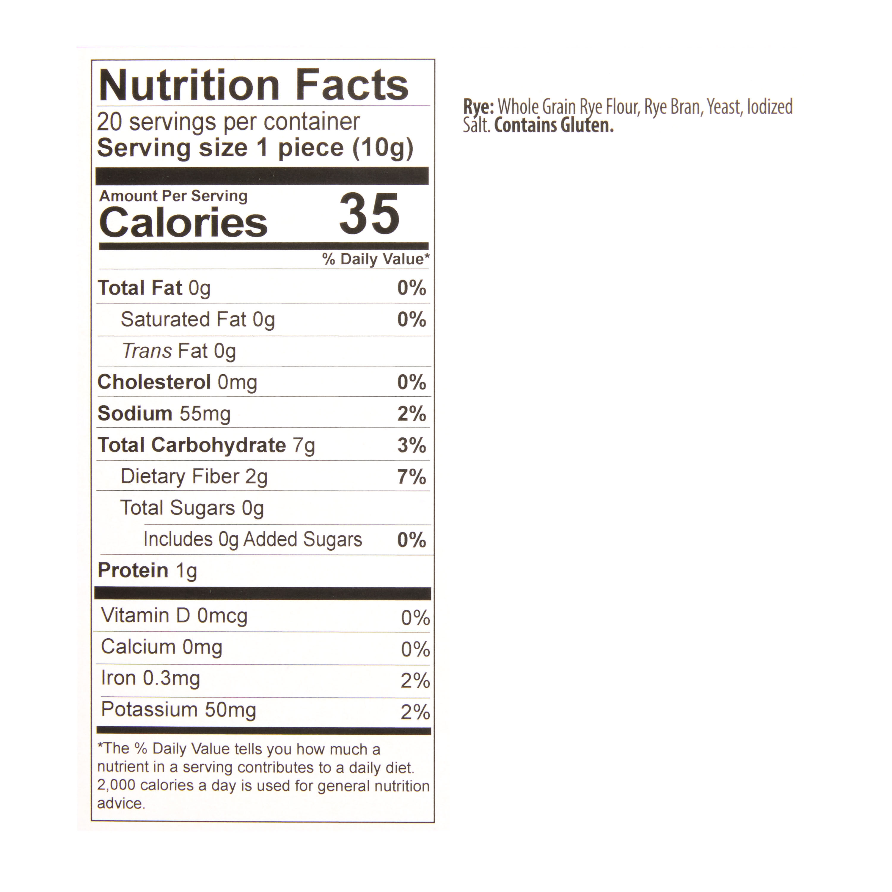 Fazer Rye Sourdough Crisps