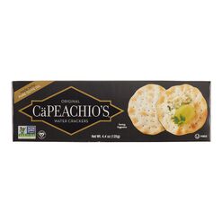 CaPeachio's Original Water Crackers