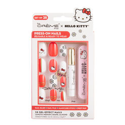 Creme Shop Hello Kitty Reusable Press On Nail Kit 24 Piece