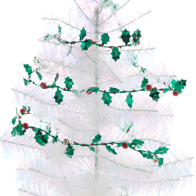 Mini Shiny Holly Garland Mini Shiny Holly Garland