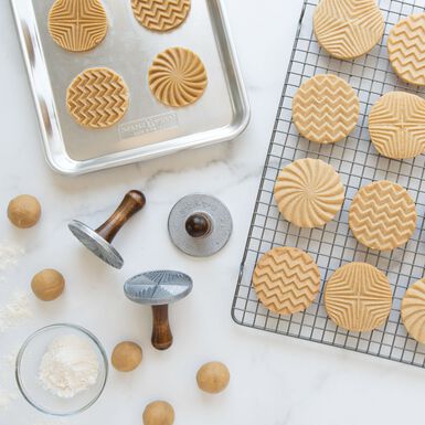 Nordic Ware Pretty Pleated Cookie Stamps 3 Pack Nordic Ware Pretty Pleated Cookie Stamps 3 Pack