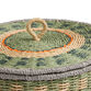 Nico Green Multicolor Paper Rope Basket with Lid image number 3