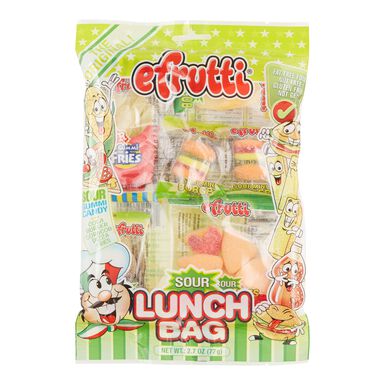 Efrutti Sour Lunch Bag Gummy Candy Efrutti Sour Lunch Bag Gummy Candy