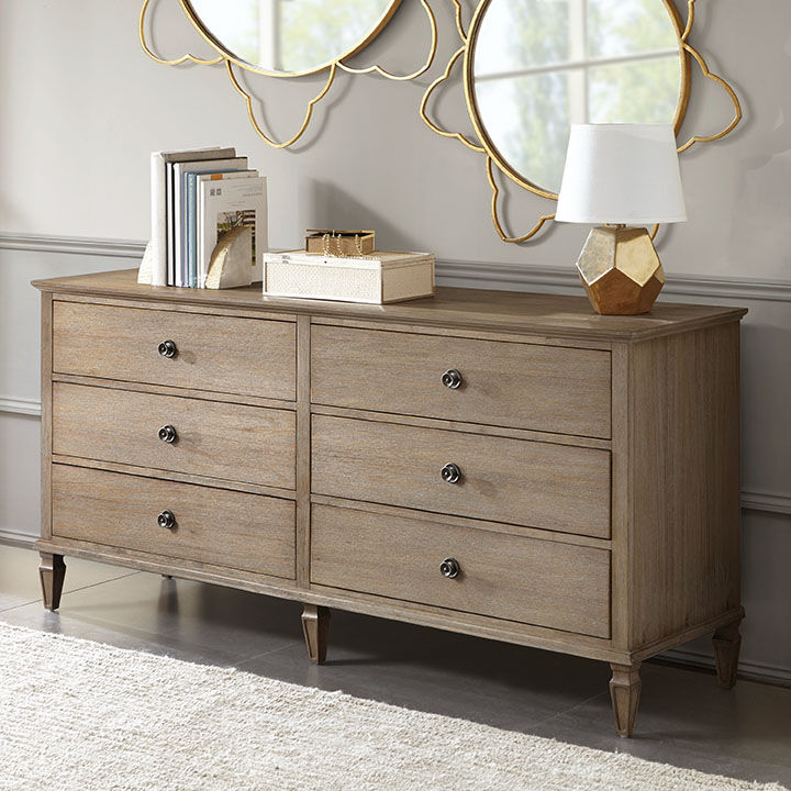 Natural store wood dresser