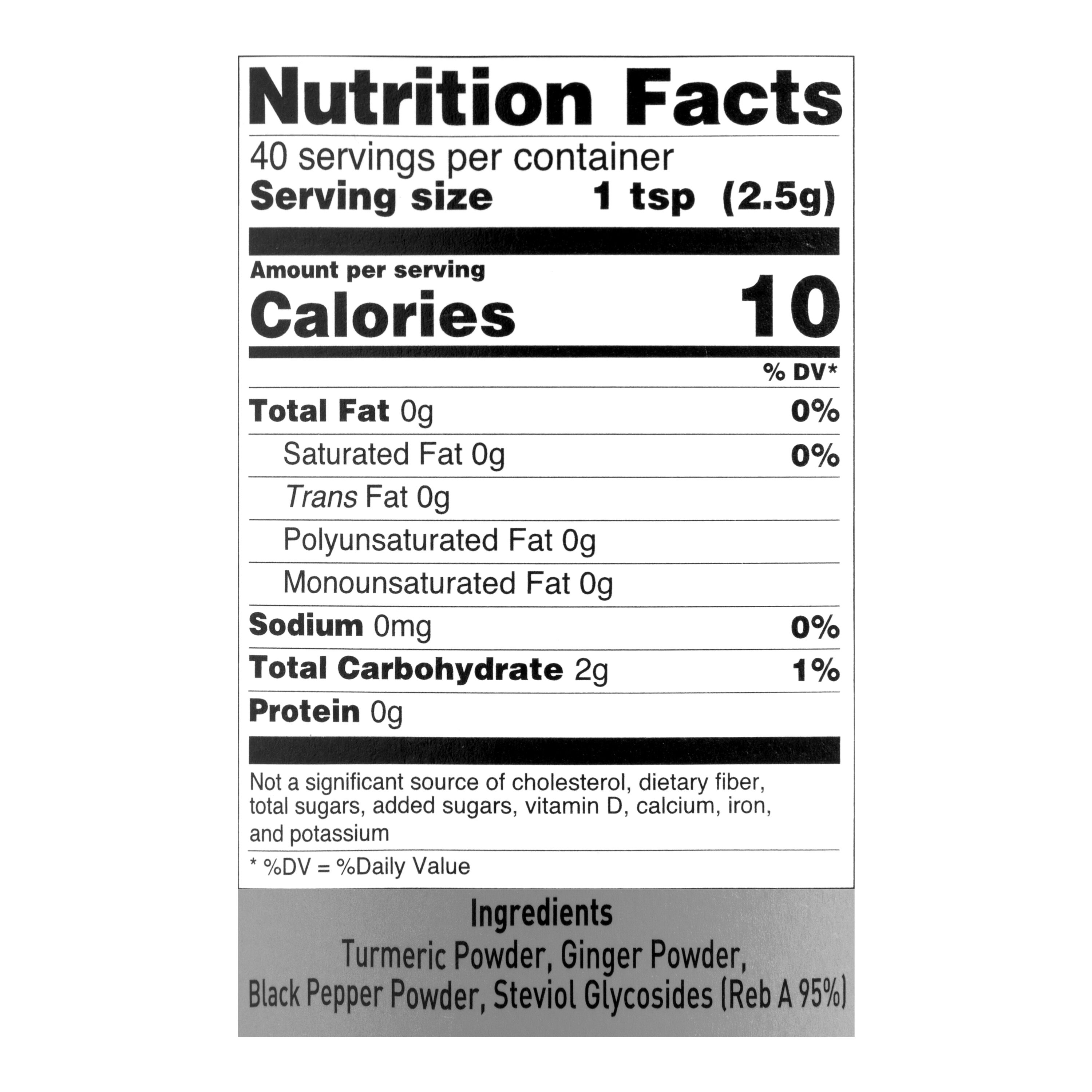 VAHDAM India Turmeric Ginger Latte Tea Mix Tin image number 1