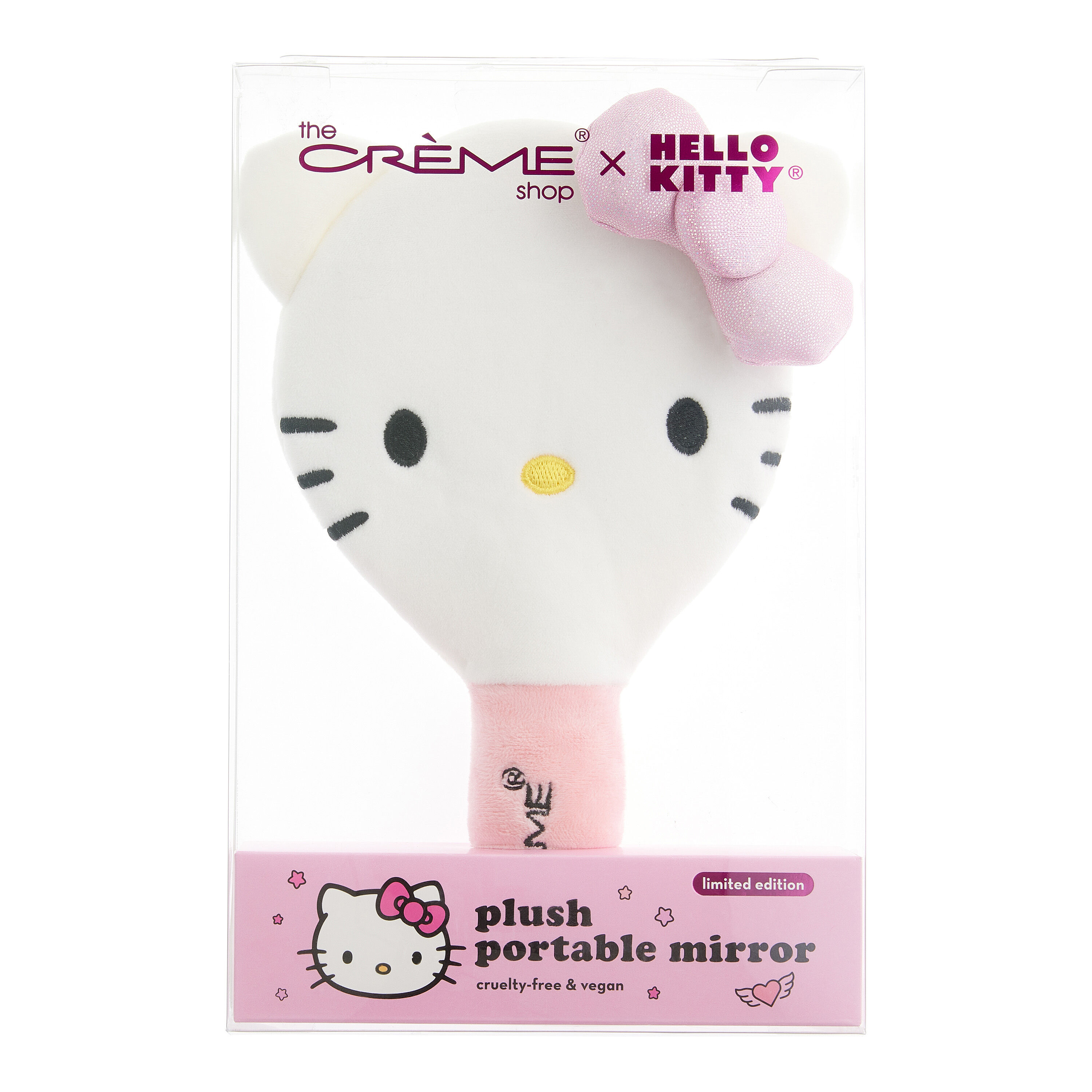 Creme Shop Hello Kitty Limited Edition Plush Hand Mirror image number 2