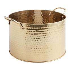 Julian Gold Hammered Party Tub