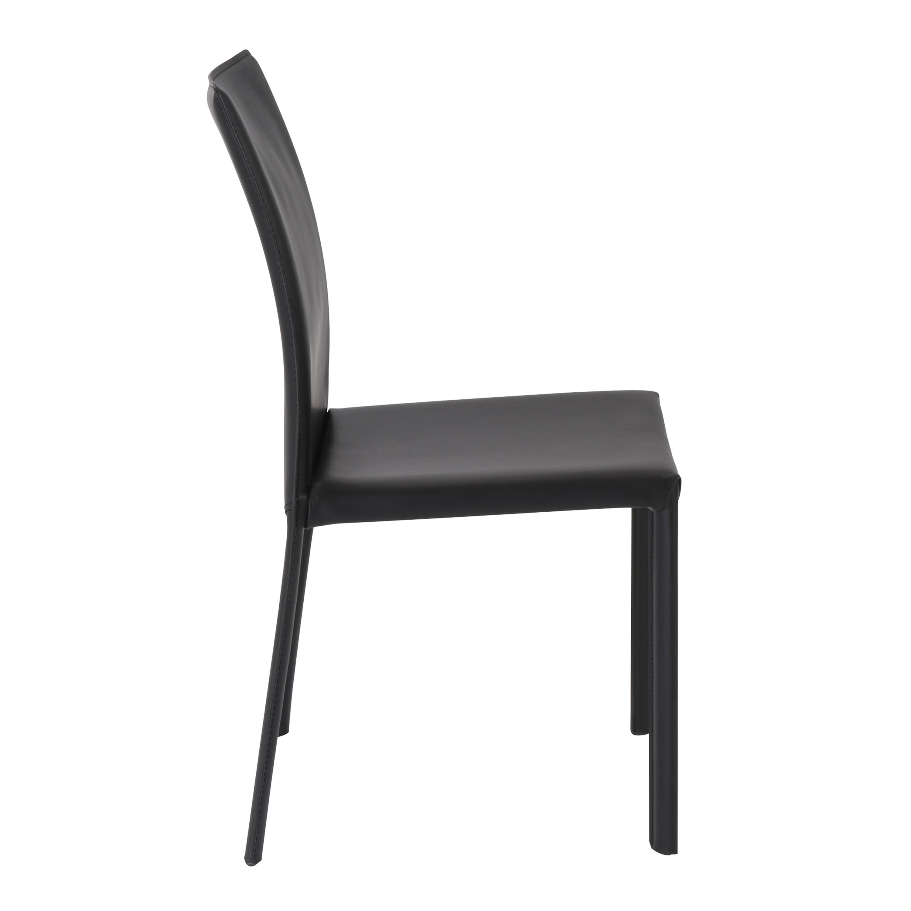 Waylon Regenerated Leather Dining Chair 2 Piece Set image number 3