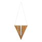 Modern Wood Geo Hanging Test Tube Vase Collection image number 2