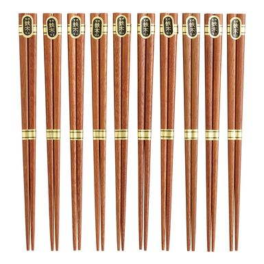 Brown Ironwood Chopsticks 10 Pack Brown Ironwood Chopsticks 10 Pack
