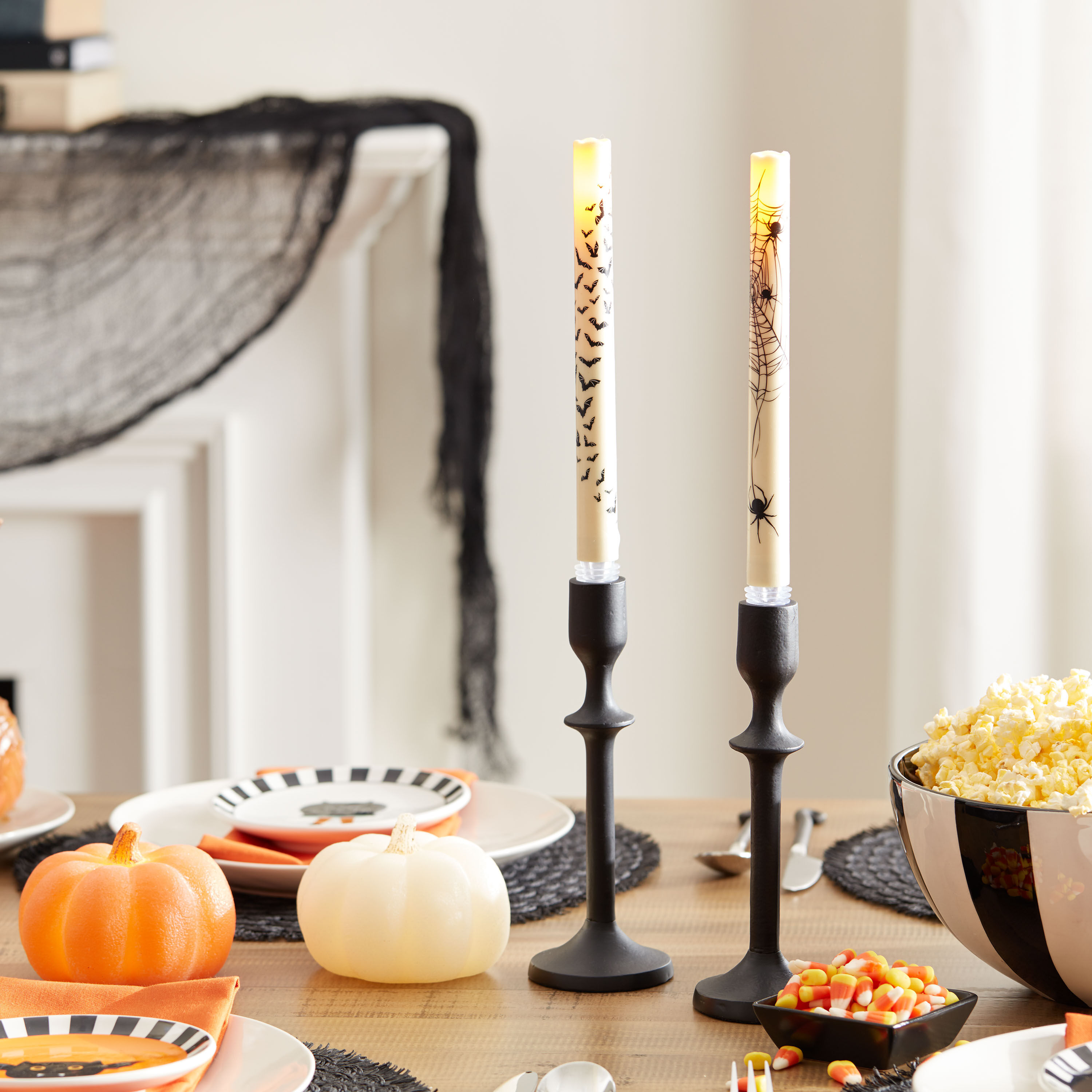 Halloween led taper candles new arrivals