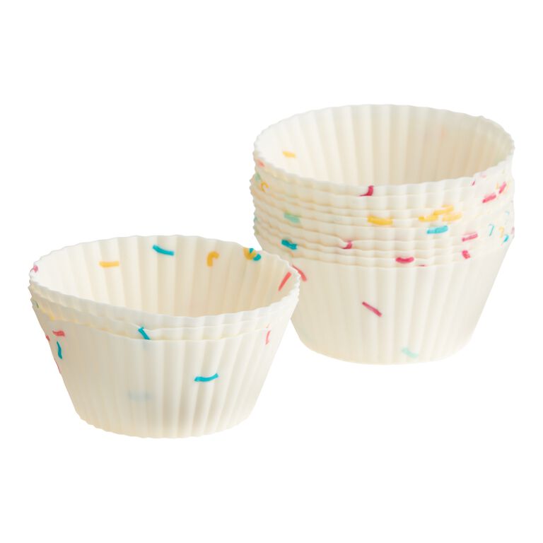 BOULEVARD BAKING  REUSABLE SILICONE Cupcake Liners ~ Baking Cups