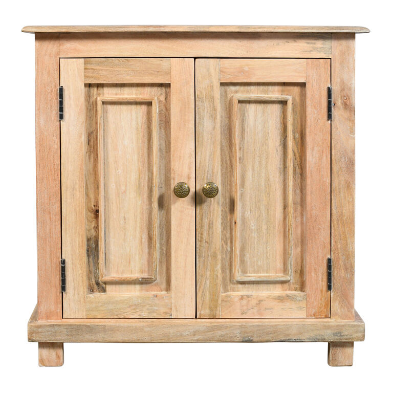 Drant Natural Mango Wood Storage Cabinet image number 2