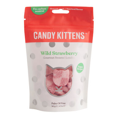 Candy Kittens Wild Strawberry Gummy Candy Bag Candy Kittens Wild Strawberry Gummy Candy Bag