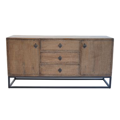 Durkee Reclaimed Wood And Metal Storage Cabinet With Drawers Durkee Reclaimed Wood And Metal Storage Cabinet With Drawers