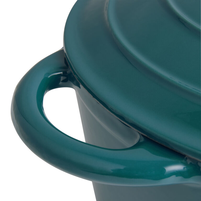 Extra Large Enameled Cast Iron Dutch Oven 6.5 Quart image number 4