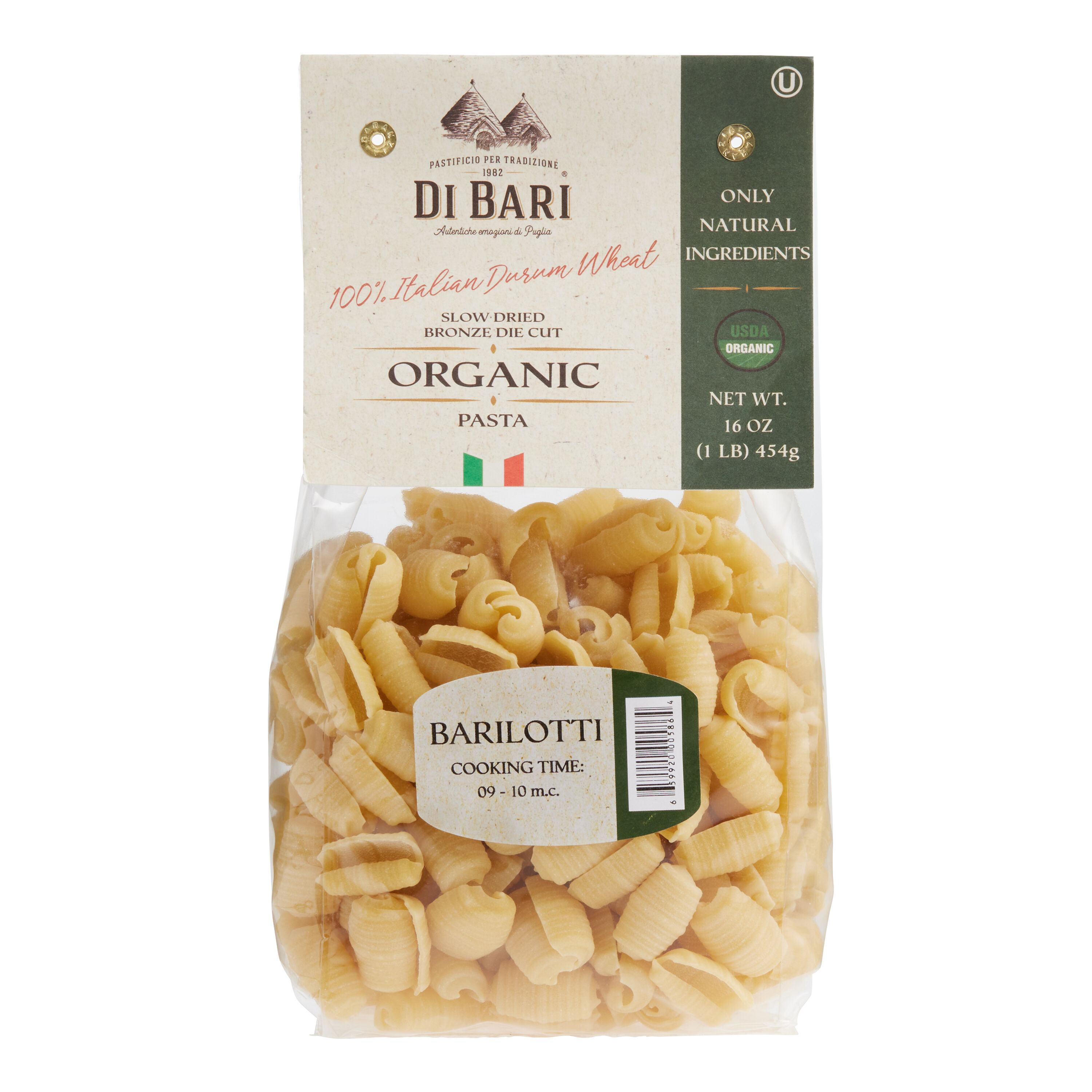 Di Bari Organic Barilotti Pasta image number 0