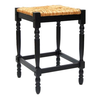 Erma Wood and Fiber Farmhouse Backless Counter Stool Erma Wood and Fiber Farmhouse Backless Counter Stool