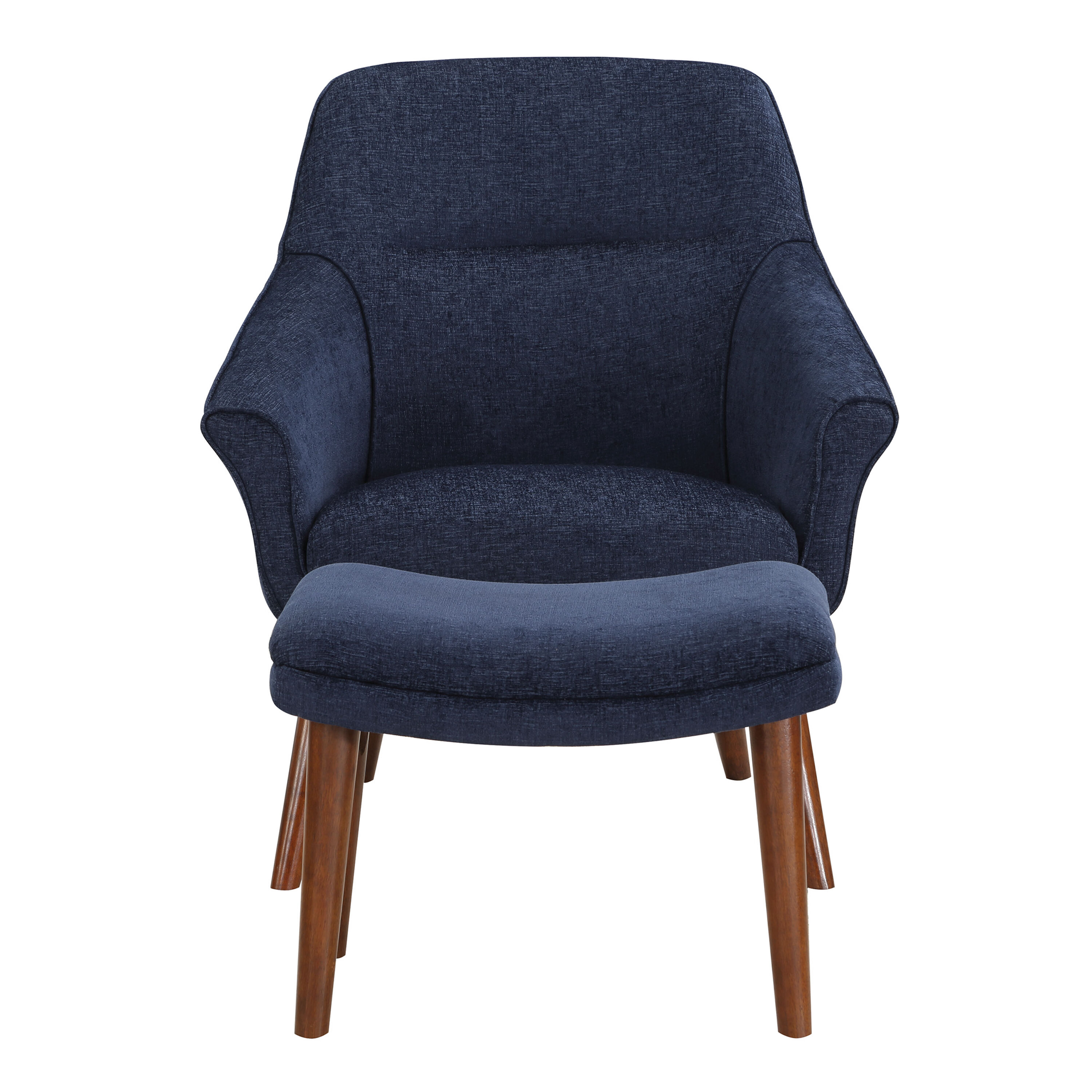 Cairo Upholstered Chair and Ottoman Set World Market