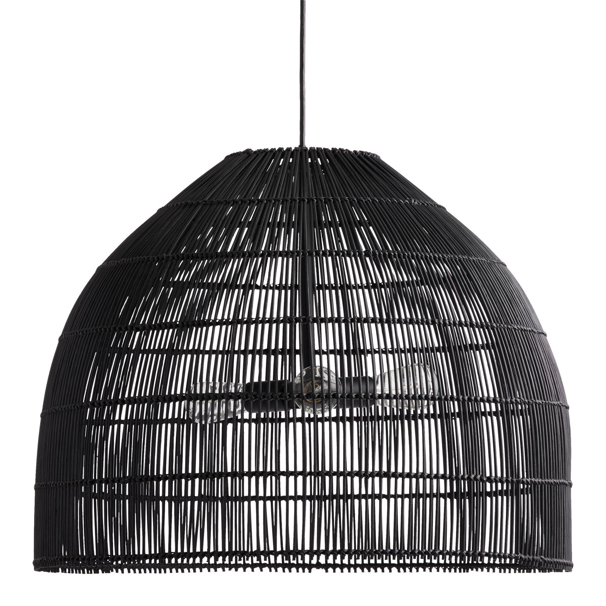 Rattan Dome 3 Light Pendant Lamp World Market
