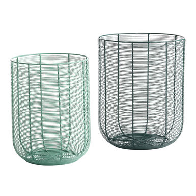 River Colorful Metal Wire Basket River Colorful Metal Wire Basket