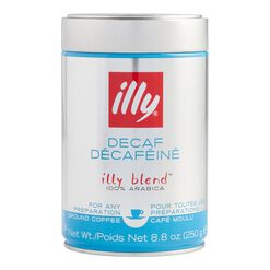 Illy Decaf Medium Roast Ground Coffee