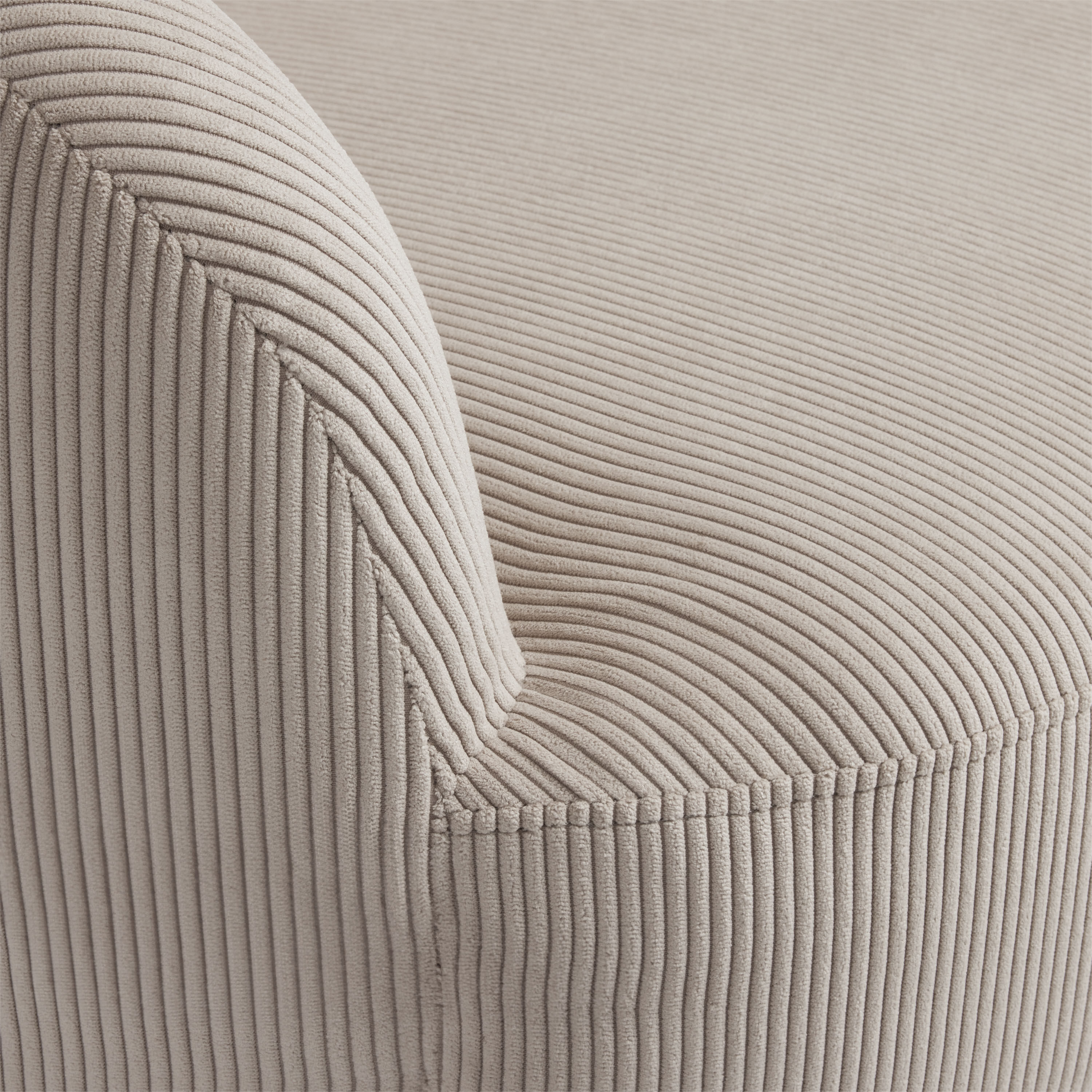 Royce Corduroy Upholstered Swivel Chair image number 4