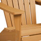 All Weather Recycled Plastic Adirondack Chair image number 4