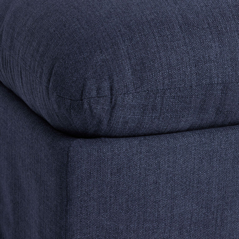 Brynn Feather Filled Swivel Chair Ottoman image number 4