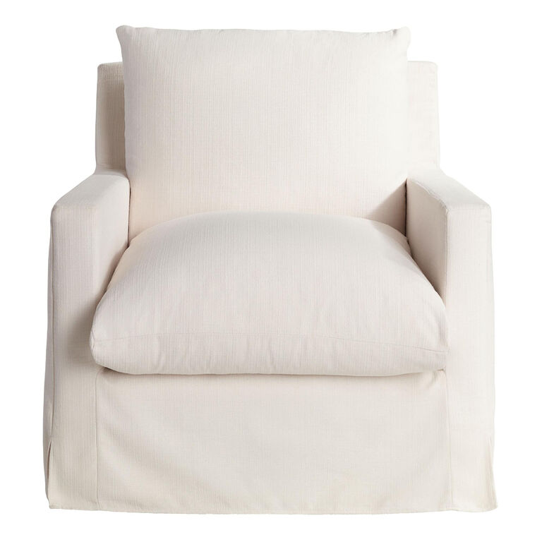 Brynn Feather Filled Swivel Chair image number 3