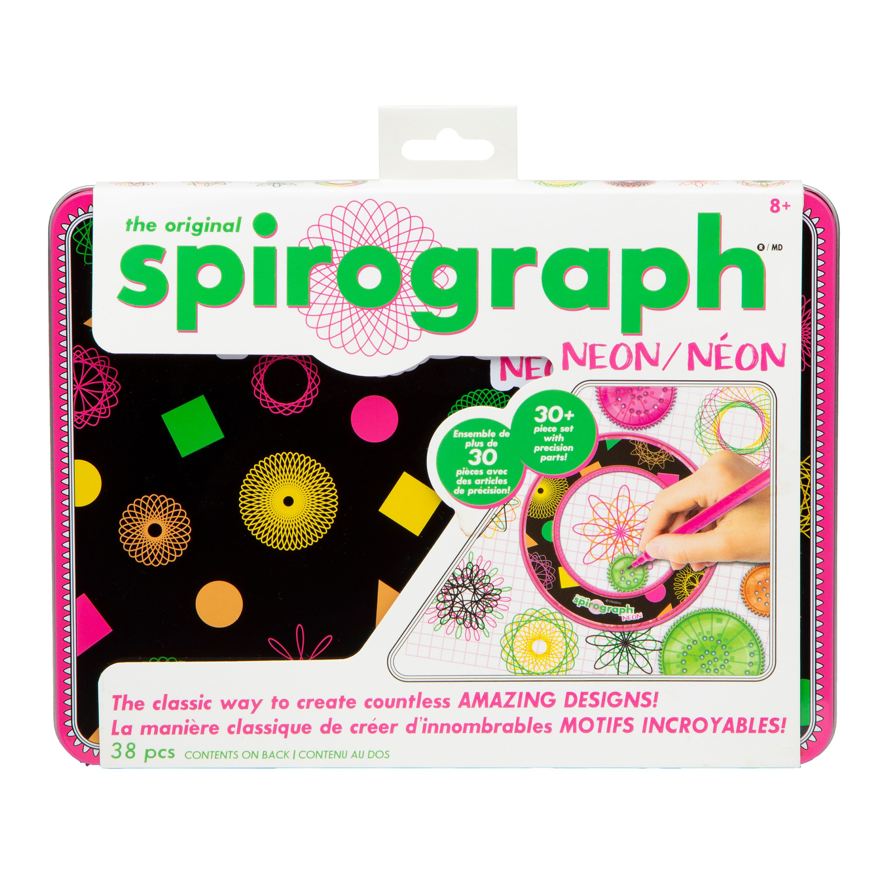 Neon Spirograph Travel Tin World Market