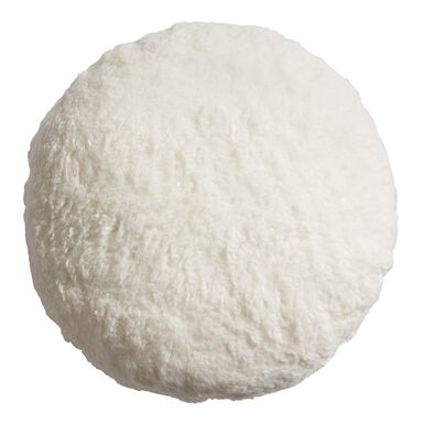 Round Red and White Peppermint Throw Pillow Round Red and White Peppermint Throw Pillow