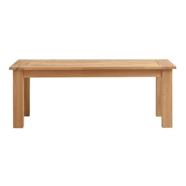 Calero Natural Teak Outdoor Coffee Table Calero Natural Teak Outdoor Coffee Table