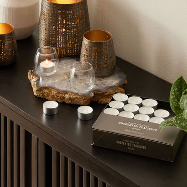 White Long Burning Tealight Candles 50 Pack White Long Burning Tealight Candles 50 Pack