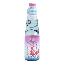 Shirakiku Lychee Ramune Soda