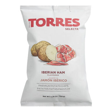Torres Selecta Iberian Ham Premium Potato Chips Torres Selecta Iberian Ham Premium Potato Chips