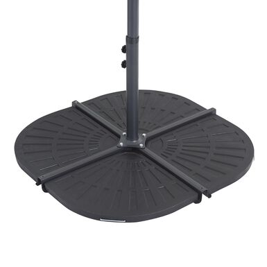 Black Cantilever Patio Umbrella Weight Base Black Cantilever Patio Umbrella Weight Base