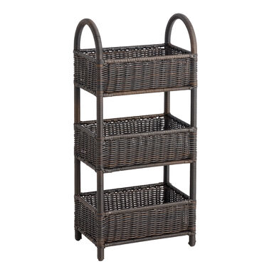 Leya Espresso All Weather Indoor Outdoor Storage Tower Leya Espresso All Weather Indoor Outdoor Storage Tower