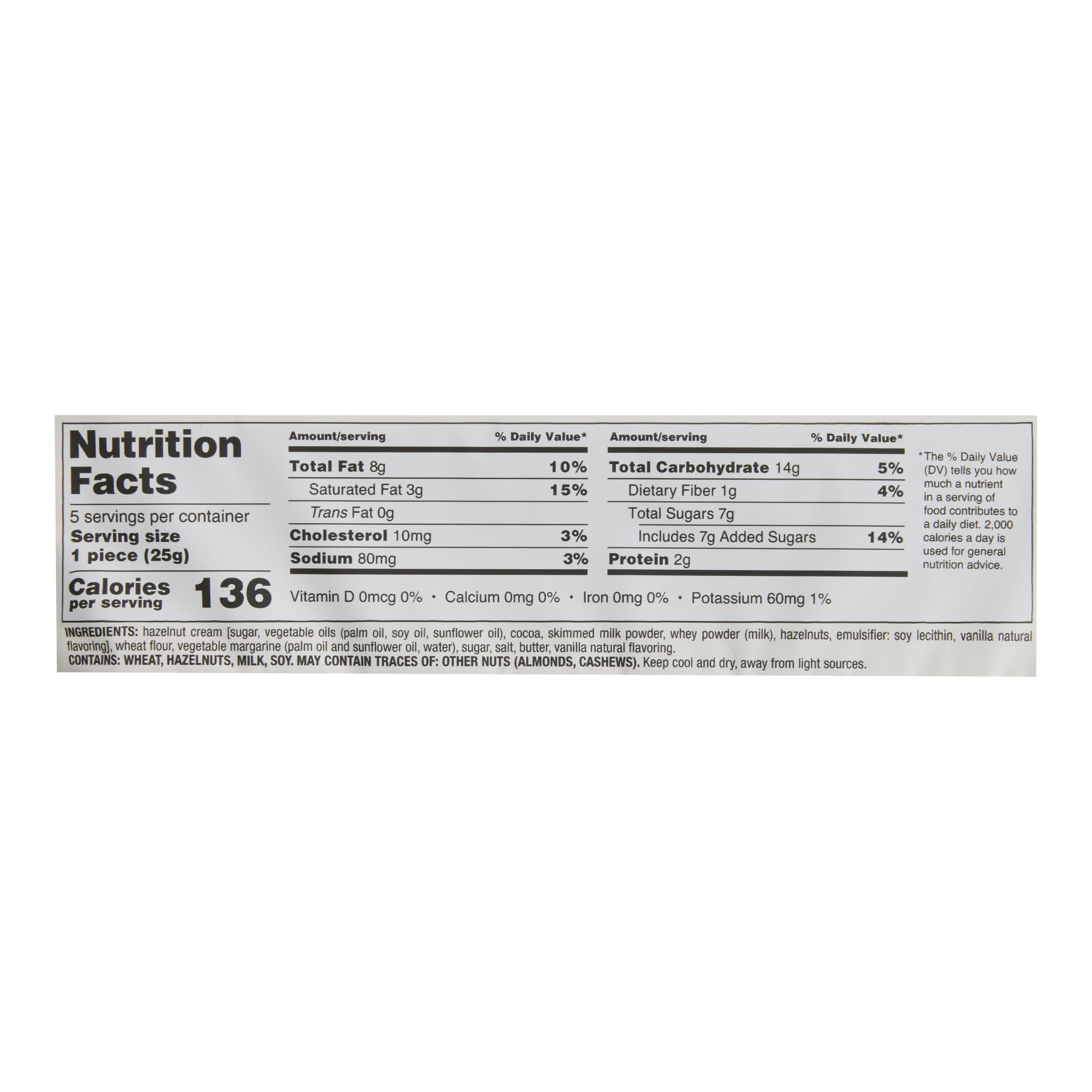 Matilde Vicenzi Delizia Hazelnut Cream Puff Pastry image number 1