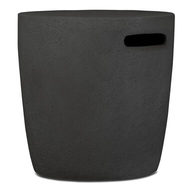 Cartagena Faux Stone Propane Tank Holder End Table Cartagena Faux Stone Propane Tank Holder End Table